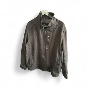 Nautica Black Full-Zip Jacket